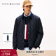 Tommy Hilfiger【防水】25秋冬新款男裝美式菱格燈芯絨襯衫領(lǐng)輕薄棉服夾克外套 藏青色DW5 M （推薦：135-150斤）