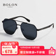 BOLON暴龍眼鏡飛行員墨鏡男款太陽(yáng)鏡偏光鏡駕駛鏡釣魚(yú)露營(yíng)防曬防紫外線(xiàn) BL7199D11暗黑【碳纖維鏡腿】