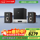 天龍（DENON）DCD-900+普樂(lè )之聲A100 cd機有源HIFI音響藍牙5.0桌面發(fā)燒音箱家用電腦電視音箱低音炮 胡桃
