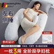 媽咪時(shí)光（Mommy time）MommyTime孕婦枕護腰側睡枕托腹抱枕頭U孕婦必備神器孕婦側臥枕孕 加大三用款-泊爾灰【針織面料】配腰腹枕