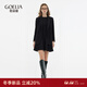 歌莉婭西裝套裝女2025新款秋季通勤穿搭大方得體兩件套1EDJAC330 50B灰黑色 M