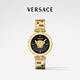 范思哲（VERSACE）瑞表女士新款美杜莎小金表石英表生日禮物送女友VE0B00525-34MM