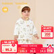 巴拉巴拉balaOne嬰兒套裝寶寶睡衣男女童長(cháng)袖家居服2025新款夾棉 卡其熊 90