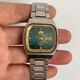 東方手表二手老日本等全自動(dòng)機械表原裝已洗油保養走時(shí)良好懷舊 老雙獅方款綠面35毫米表徑