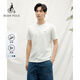 beanpole【涼感】濱波   夏季男士休閑短袖圓領(lǐng)T恤多色簡(jiǎn)約上衣 白色 M 175/92A