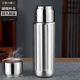 JRINKTEEA日本品牌全鋼保溫杯男士泡茶杯車(chē)載燜茶水杯女士戶(hù)外大容量水杯 Daisuke羅馬柱鋼杯600ml（鋼本色)