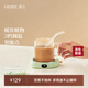 OIDIRE（偶點(diǎn)）加熱杯墊恒溫杯墊保溫杯墊加熱杯恒溫杯牛奶加熱器保溫底座茶杯墊養生杯暖暖杯可調溫智能 0.35L -綠色至尊款【帶水杯+吸管】