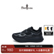 比音勒芬【抗菌防臭】春秋季新款男士鞋子城市輕戶(hù)外透氣運動(dòng)增高休閑鞋 07黑 41 (255mm)