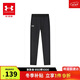 UNDER ARMOUR童裝男童緊身褲秋冬季舒適保暖長(cháng)褲時(shí)尚休閑高彈運動(dòng)褲254111180