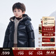 高梵兒童羽絨服黑金5.0鵝絨服男女童寶寶輕薄短款面包服保暖羽絨外套 YT黑色-小熊耳朵 【預售11月25日后發(fā)貨】 120 【飛天鵝絨】