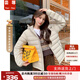 蕓蕁羽絨服女晴雨雪輕薄排骨短款韓版寬松簡(jiǎn)約90白鴨絨百搭小個(gè)子外套 米灰色（連帽版） 【新國標90白鴨絨】 XS 100斤以?xún)? title=