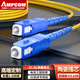 安普康（AMPCOM）光纖跳線(xiàn)電信級單模單芯2.0mmSC-SC 9/125μm入戶(hù)光纖線(xiàn)光端機收發(fā)器尾纖 2米  ASM2SC1202