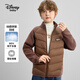 迪士尼（Disney）童裝男女童拼接輕薄羽絨服內(nèi)膽兒童保暖衣2024冬季新款寶寶上衣 卡其 140