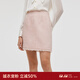 歌莉婭半身裙女秋季新款粉色絕美超好看a字包臀短裙1C9R2A370 03R裸粉 XS