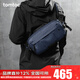 tomtoc機能斜挎包男士單肩包X-Pac休閑防潑水新款挎包Switch收納背包T26 熟靛藍（高性能X-Pac版） 5.5L