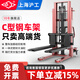 滬工正品叉車(chē)手動(dòng)液壓叉車(chē)搬運車(chē)液壓升降叉車(chē)機平臺堆高車(chē)1噸升高車(chē) 【精品C型鋼】2噸升1.6米叉1.15m