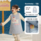 可英女童新年衣服禮物連衣裙保暖2026秋冬女寶百搭裙子女孩加絨背心裙
