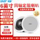 先科（SAST）Z4-5同軸定阻吸頂喇叭音響背景音樂(lè )公共廣播音箱家庭影院高保真天花板吊頂音響6.5英寸