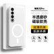 檸標適用魅族20Pro手機殼磁吸充電全包防摔Meizu保護套半透明磨砂防指紋M391Q輕薄男女新款防滑外殼潮 【透白色】磨砂防指紋 魅族 20 Pro