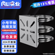 角山實(shí)業(yè)監控攝像頭平板抱箍支架304不銹鋼加厚室外適用?？荡笕A球機槍機攝像機轉接板立桿路燈桿電線(xiàn)桿抱桿小號架子