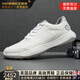 NOSSKISS奢侈高檔品牌男鞋2025新款春夏季頭層牛皮輕便透氣運動(dòng)休閑皮鞋男 白色 40 =皮鞋40碼  運動(dòng)鞋41碼