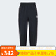 阿迪達斯（adidas）【勁浪體育】男子三葉草梭織束腳健身運動(dòng)褲黑色KB2465 圖色 L