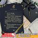 福祿圓新款情人節燙金玫瑰黑色信紙信封高級感簡(jiǎn)約生日賀卡圣誕節手寫(xiě)信情書(shū)信紙生日禮物 FULU27 愛(ài)心款
