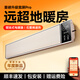 GELAIFEI石墨烯取暖器壁掛式大面積速熱無(wú)光靜音電暖氣片全屋加熱家用電暖器智能恒溫定時(shí)節能省電語(yǔ)音遙控 4000W寬屏版【變頻恒溫≤50㎡】遠程遙控/語(yǔ)音