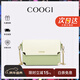COOGI女士包包女款輕奢品牌單肩包斜挎女包情人節生日禮物女送老婆女友 抹茶綠 京倉直發(fā)