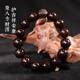 迎胤國印度正宗滿(mǎn)金星小葉紫檀木手串高密油男士佛珠財神貔貅手把件12mm