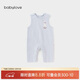 babylove嬰兒背帶褲秋冬季純棉男女寶寶休閑百搭長(cháng)褲薄夾棉外出保暖褲子