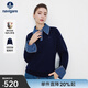 Navigare意大利小帆船牛仔翻領(lǐng)羊毛衫2025秋季新款純羊毛假兩件針織毛衣 海軍藍 L