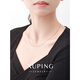 XUPING旭平首飾合金時(shí)尚氣質(zhì)簡(jiǎn)約個(gè)性潮流中性風(fēng)百搭素鏈 1號色素鏈