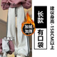 穿搭語(yǔ)錄（Chaundayulu）加絨加厚運動(dòng)束腳褲子女秋冬季新款小個(gè)子日系慵 白灰加絨【長(cháng)款】有口袋 加厚 S 【建議90斤以下】