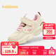 巴拉巴拉童鞋兒童運動(dòng)鞋女童庫洛米IP2025冬慢跑老爹鞋子加絨209425140003