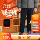 安踏兒童褲子男女童25冬加絨舒適保暖運動(dòng)褲長(cháng)褲A72546705