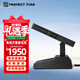 完美本色（Perfect Pure） M62 方管麥克風(fēng) 專(zhuān)業(yè)演講臺式播音有線(xiàn)桌面短桿電容會(huì )議話(huà)筒 黑色