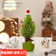 歐芽  小香松盆栽圣誕樹(shù)放青松辦公室面小綠植室內四季常青好養活植物 【圣誕限定】小香松-綠光森林盆 帶盆栽好(送圣誕配飾)