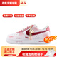 耐克（NIKE）球鞋定制 Air Force 1AF1空軍一號 淺墨染指玫瑰情話(huà)男女情侶鞋 玫瑰情話(huà) 定制款不支持退換  37 .5 全新正品 假一賠十