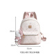 COW&KITTY甜美可愛(ài)雙肩包女2025新款輕奢小眾可愛(ài)高顏值設計學(xué)生背包防水 櫻花粉【大號款 可裝14寸電腦】【下單送掛件】