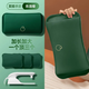 奧克斯加長(cháng)款熱水袋充電式雙插手暖寶寶防寒暖腳寶熱敷暖被窩 加長(cháng)款綠色*1可水洗帶插兜