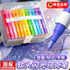 JCZS德國品牌閃光丙烯馬克筆軟頭小學(xué)生美術(shù)專(zhuān)用水性畫(huà)畫(huà)筆幼兒園兒童無(wú)水彩筆毒48色60色熒光筆 【36色】丙烯閃光馬克筆【變色閃粉 3倍墨量】