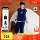 NEW BALANCE4-14歲男女童春秋新品套裝時(shí)尚背心三件套