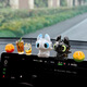 迪加倫無(wú)牙仔中控臺車(chē)載擺件車(chē)內汽車(chē)飾品可愛(ài)公仔玩偶桌面顯示屏幕擺件