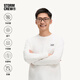 影視颶風(fēng)降燥抗菌打底衫長(cháng)袖STORMCREW防靜電速干防螨T恤上衣秋冬男女 炭黑色 L