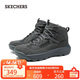 斯凱奇（Skechers）男子復古高幫鞋時(shí)尚百搭多材質(zhì)拼接休閑鞋210898