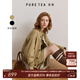 茶·愫【智性學(xué)院】puretea茶愫戶(hù)外休閑夾克短外套女拼接蕾絲2025春新 粉杏 M