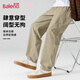 班尼路（Baleno）休閑褲子男士2026新款百搭運動(dòng)工裝褲春秋款寬松顯瘦直筒長(cháng)褲