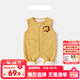 嘟嘟家童裝寶寶背帶褲秋冬嬰兒卡通長(cháng)褲加厚冬季男童女童褲子冬款 黃色 80 cm