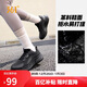 361°運動(dòng)鞋女秋冬季防潑水減震厚底休閑黑色慢跑步鞋子682532202F-3